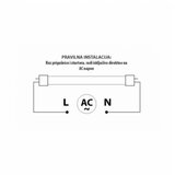 Dawn LED CEV T8 18W 6500K 1800lm DVOSTRANA u