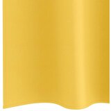  Zavjese za blackout s prstenovima 2 pcs Žuta 260 x 140 cm | shoptok.hr
