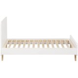 Qu-ax dječji krevetić loft convertible 70x140 white | shoptok.hr
