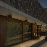 Ideal Lux - Spoljno spot svetlo TECHO 1xGU10/20W/230V 9x9 cm IP54 braon | Eponuda.com