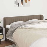  Vzglavje z ušesi taupe 183x23x78/88 cm blago Cene