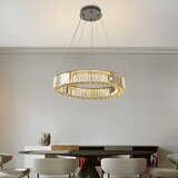  LED prigušiva luster na sajli LED/40W/230V 3000-6500K hrom + daljinski upravljač | Eponuda.com