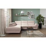 MID.YOU KOTNA SEDEŽNA GARNITURA, velur krem barve | Shoptok.si
