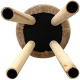 Ambia Home TABURE, les, tekstil, leseni material bež | Shoptok.si