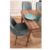 Hanah home Set Trpezarijski sto i 6 stolica Lidyana Grey | Eponuda.com