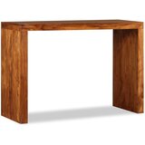  Konzolni stol masivno drvo s premazom boje meda 110x40x76 cm | Eponuda.ba