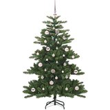  Umjetno božićno drvce s nogom Zelena 150 cm PVC i čelik | shoptok.hr