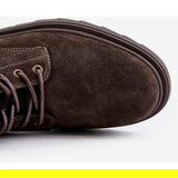 Big Star Suede Insulated Men's Ankle Boots Zipper Big Star Brown Cijene