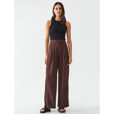 Calli Hlače 'RENILA PANT' rjava | Shoptok.si