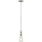 Elstead Lighting Elstead Zelda 1 mini viseča svetilka za strop, polirani nikelj, E27, (22098210) | Shoptok.si