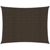 The Living Store Senčno jadro 160 g/m² rjavo 2,5x3,5 m HDPE - Senčno Jadro, (21835910) | Shoptok.si