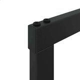 vidaXL Stalak za drva crni 110x30x116 cm čelik | shoptok.hr