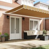  Povlačivi tende Šareni 500 × 350 cm Tkanina i Aluminij | shoptok.hr
