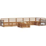  Set vanjskih sofa 7 kom. Prirodna | shoptok.hr