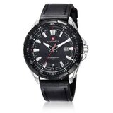 Naviforce 9056 black silver Cene