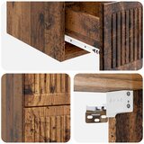  Noćni ormarić za montažu na zid Staro drvo 33 x 34,5 x 40 cm | shoptok.hr