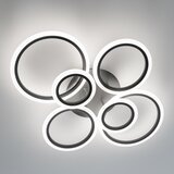  brilagi-led prigušiva plafonska lampa orbits LED/85W/230V 3000-6500K antracit + daljinski upravljač | Eponuda.com