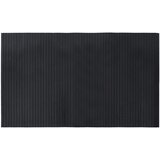  Pravokutni tepih crni 60x100 cm bambus | Shoptok.si