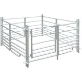  Ovčarnik s četiri panela od galvaniziranog čelika 137 x 137 x 92 cm Cene