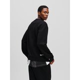 Karl Lagerfeld jeans Sweater majica crna / bijela | shoptok.hr