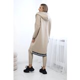 Kesi Light beige zip-up sweatshirt | shoptok.hr
