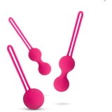 EasyToys LoveBalls - komplet žogic za gekone - 3 kosi (roza) | Shoptok.si