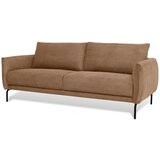 Scandic Svetlo rjava sedežna garnitura iz rebrastega žameta 212 cm Venray – | Shoptok.si