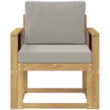  2 Komad Set vanjskih sofa Poliester Bijela i svijetlosiva | shoptok.hr