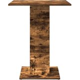 Bistro stol boja dimljenog hrasta 60x60x75 cm konstruirano drvo | Eponuda.ba