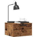  Zidni noćni ormarići 2 kom Staro drvo 34x30x20 cm | shoptok.hr