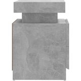 vidaXL Nočna omarica betonsko siva 45x35x52 cm iverna plošča | Shoptok.si