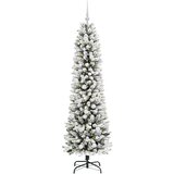 Umjetno božićno drvce Bijela 180 cm PVC i Metal i Plastika | shoptok.hr