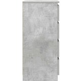  Komoda s ladicama beton siva 37,5x35x99 cm konstruirano drvo | shoptok.hr