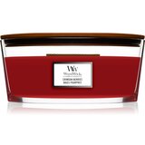 WoodWick Crimson Berries mirisna svijeća s drvenim fitiljem (hearthwick) 453,6 g | shoptok.hr