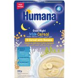 Humana Mlečna instant kaša za laku noć, Žitarice i banana, 200g Cene