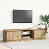 TV ormarić Artisan hrast 140x40x36 cm izrađeno drvo | shoptok.hr