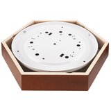  plafonsko svetlo hex 2xE27/60W/230V prečnik 43 cm smeđa borovina | Eponuda.com