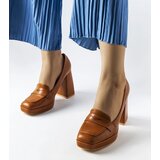 D/CEO Beige high heel pumps Unos Cene