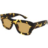 Bottega Veneta BV1357S 003 ONE SIZE (50) Havana/Rjava Cene