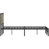  Metalni okvir kreveta bez madraca boja hrasta sonome 150x200 cm | Eponuda.ba