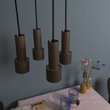 Brilliant Luster na sajli CADIZ 4xGU10/10W/230V Ø 35 cm bronzan | Eponuda.com