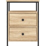  Noćni ormarić boja hrasta 44 x 45 x 60 cm od konstruiranog drva | shoptok.hr