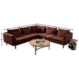 Atelier Del Sofa ugaona garnitura flexy l tile red | Eponuda.com