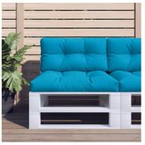 vidaXL Jastuk za palete kraljevsko svijetloplavi 80x40x12cm od tkanine cijene
