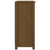  Komoda smeđa boja meda 70 x 35 x 80 cm od masivne borovine | Eponuda.com