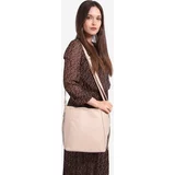 SHELOVET Classic women's beige handbag