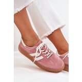 Boto Women's Suede Sneakers On Platform Pink Venera | shoptok.hr