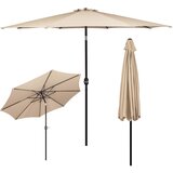 springos Senčnik z nagibno funkcijo in ročnim mehanizmom 300 x 245 cm – bež, (5000006701) | Shoptok.si