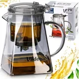 Stekleni čajnik z infuzorjem iz nerjavnega jekla, 730ml, (5000289807)