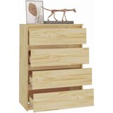 vidaXL Bočni ormarić 60 x 36 x 84 cm od masivne borovine | shoptok.hr